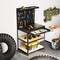 Tool Organizer Workbench with 20 Pieces Hanging Accessories Suitable for Home or Garage Use